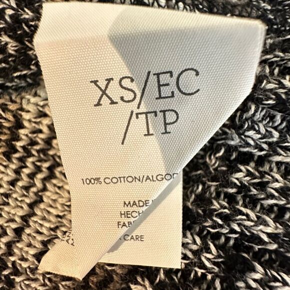 Cabi Women's Brown and White Plaid Classic Cardigan Size XS Slim Fit Cropped - Picture 8 of 11